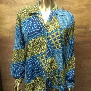 Cool Patterned Blouse